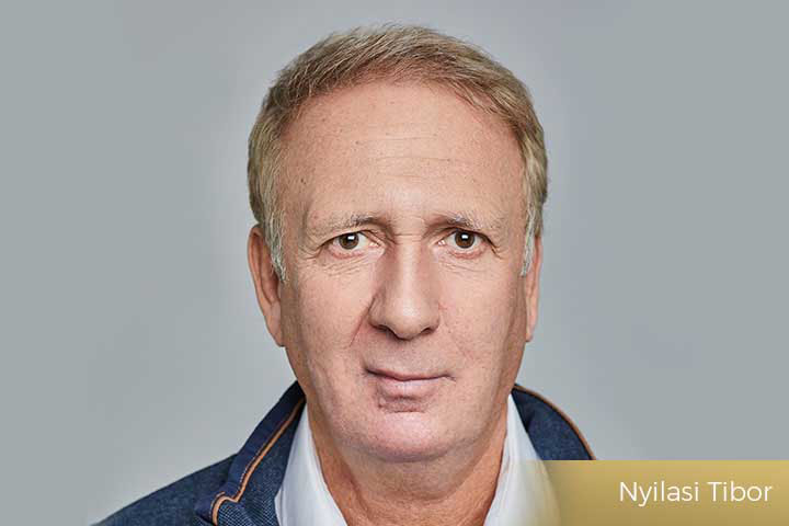Nyilasi Tibor hajbeültetése